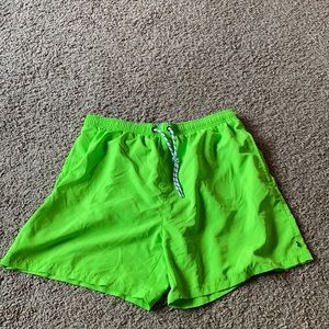Green Swimtrunks Shein